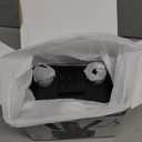 Karaoke Machine,Portable Bluetooth Speaker with 2 Wireless Microphone for Adults & Kids with LED Lights, Karaoke Microphone with PA System Supports USB/TF/AUX,Gift for Party (Black)