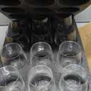 Stemless Wine Glasses Set of 12-15oz Red/White Wine Glasses, Crystal, Clear, Dishwasher Safe, Ideal for Daily Use, Birthday, Wedding, Home Party, Anniversary, Shower