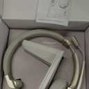 Bluetooth Headset, Wireless Headphones with Microphone Noise Canceling & USB Dongle, V5.0 Trucker Bluetooth Headset with Mic Mute & Charge Dock for PC/Laptop/Phone/Meeting/CallCenter/Office Gold