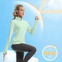 FKEEP Women's Sun Shirts Long Sleeve Athletic Jackets UPF 50+ Top with Thumb Holes Quick Dry for Golf Tennis Hiking (XS)