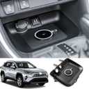 Xipoo Car Wireless Charger Compatible with 2019-2025 Toyota RAV4 Charging Tray Magnetic Wireless Phone Charging Pad Replacement for 2019-2025 Toyota RAV4 Accessories