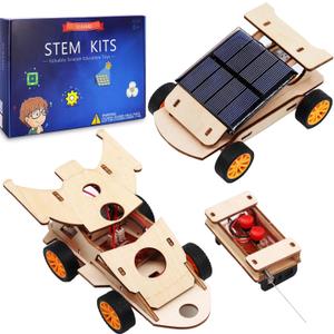 DIY RC Car Kit, Build Your Own Solar Car - Stem Projects for Kids Ages 8-12, Science Experiments for Kids 9-12, STEM Toys for 8 9 10 11 12 Year Old Boys Gifts