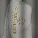 Good Sleep Bedding Twin XL Fitted Sheet - 800 TC Extra Long Twin Sheets for Dorm, 100% Egyptian Cotton Fitted Sheet Twin XL, 16" Deep Pocket, Soft & Breathable, Sateen Weave - White