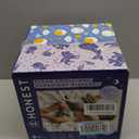 The Honest Company Comfort Dry Disposable Overnight Diapers for Sensitive Skin, Hypoallergenic, Baby Cozy Cloud and Star Signs Design Club Box Size 5 (27 lbs) 40 Count