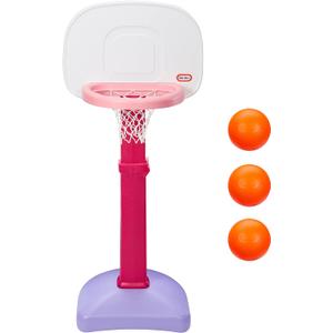 Little Tikes Easy Score Basketball Set, Pink 22.00 L x 23.75 W x 61.00 H Inches