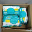 Pampers Sensitive Baby Wipes, Water Based, Clinically Proven, Hypoallergenic, and Unscented for Babies, 672 Wipes Total (8 Flip-Top Packs) 