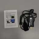 HDMI Wireless Display Dongle Adapter  WiFi 4K&1080P Portable Transmitter, Streaming Media Video/Audio/File from Smartphone, Laptop to HDTV/Monitor/Projector Support Windows