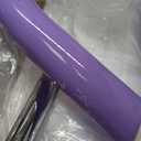 JOYSTAR 20 Inch Girls Bike with Training Wheels, Banana Seat Bicycle for Kids Ages 7-10 Years Old, Kids' Lowrider Bicycle with Front Handbrake and Coaster Brakes, High Rise Handlebar Purple