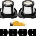 2284W 2390A Vacuum Replacement Filter for Bi-ssell Pet Hair Eraser Filter Hand Vacuum 2390 2389 2579, Compared to Part # 1614212 1614203 1614204 (2 Mesh Filter and 4 Foam Filter)