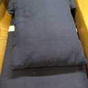Outdoor Loveseat Cushion Set 44'' x 24'', Outdoor Cushions for Patio Furniture with Fastness Cover, Water Repellent Outdoor Seat Cushion and Couch Back Cushions for Bench, and Swing (Blue Grey)