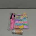 Hair Accessories for Girls, 1350P Colorful Hair Ties Set with 72P Hair Clips, Bobby Pins for Toddlers, Hair Wax Stick, Butterfly Hair Clips, Hair Barrettes with Comb Set&Organizer Box, Chirstmas Gifts