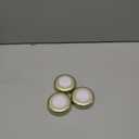 STAR-SPANGLED 5 Pack 2.8 Push Tap Lights, Stick on Touch Puck Lights AAA Battery Operated, LED Sticky Button Lamps for Classroom, Kitchen, Under Cabinet, Closet (Golden, Warm White)