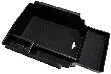 Vesul Center Console Armrest Storage Box Compatible with Honda Civic 2012 2013 2014 2015 ABS Tray Insert Organizer Glove Pallet