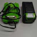 Greenworks 24V 4.0Ah Lithium-Ion Battery (Genuine Battery) & 24V Battery Charger (Genuine Charger) : Health & Household