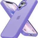 for iPhone 17 Case [16FT Military Grade Drop Protection], for iPhone 17 Phone Case Anti-Slip, Anti-Scratch, Slim Frosted Matte Translucent Cover, iPhone17 case 6.3", Frosted Light-Purple