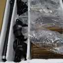 Dimmable Floor Lamp, Farmhouse Industrial Floor Lamp with Elegant Cage & 3 x 1000LM LED Bulbs, Tall Standing Lamp Black Tree Floor Lamps for Living Room Bedroom Office