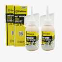 Tile Grout Repair Kit, Beige Grout Filler Tube 8 oz, Grout Repair Renews, Fast Drying Repait Kit, Grout Sealer for Floor Tile - Spatula Included (2xBeige)