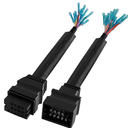 XMK 13 Pin Connector for Boss Snow Plow Wiring Harness Repair Kit Replace MSC04753 MSC04754 for Boss Snowplow Blade 13 Pin Connector