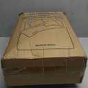 MUXHOMO 7 Pieces Queen Comforter Set, Seersucker Bed in a Bag Queen Size, All Season Luxury Bedding Set with Comforter, Flat Sheet, Fitted Sheet, Pillowcases & Shams, Beige (Queen (88"x88"))