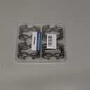 Bathway Shower Curtain Hooks Bronze Shower Curtain Rings Rust Proof Double Hook Shower Curtain Hooks, 12 Pcs Shower Hooks for Shower Curtain, Shower Rings for Curtain Bathroom, Metal Shower Rod Hooks