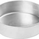 Winco Heavy-Duty Round Aluminum Layer Cake Pan, 10" x 3"