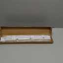 No Tools No Drill 1" Cordless Mini Blinds, Horizontal Light Filtering Blind, Vinyl Blinds for Indoor Windows 21.5" W x 36" H, White.