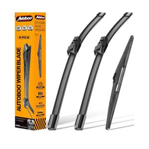 3 Wipers Replacement for Toyota Prius Windshield Wiper Blades with Rear 2016 2017 2018 2019 2020 2021 2022 2023 28"+16"+16inch