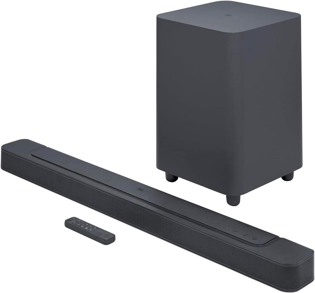 JBL Bar 500: 5.1-Channel soundbar with MultiBeam and Dolby Atmos, Black