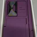 Vizvera for Samsung Galaxy Z Fold 7 Case RFID Wallet with Cards Holder[Kickstand][Camera Cover] Shockproof Silicone Protective Phone Case for Z Fold 7 2025-Purple
