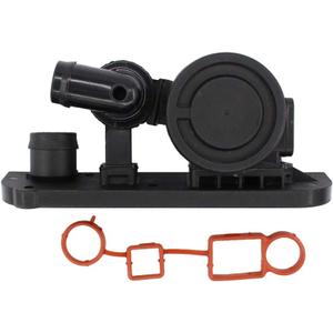 NewYall PCV Crankcase Vent Regulating Valve & Breather Gasket for Audi A3 A4 2006-2008 TT 2008-2009 TTS 2009-2015 Volkswagen Golf Jetta Passat 2006-2008 EOS 2007-2009