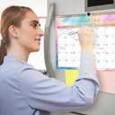 6 x Lbylyhxc 2026 Calendar - Includes January 2026 to December 2026-12 Monthly Wall Calendar 2026, 14.8 x 11.5 Inches.Thick Paper with Julian Dates and Block for New Year and Christmas Presents (Large Colorful)