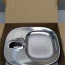 Cat Water Fountain Stainless Steel, 138fl.oz / 4.1L Cat Fountain, Pet Water Dispenser Cordless for Cats & Dogs Indoor