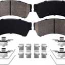 D1192 Front Brake Pads Fit For MAZDA 6 2006-2007 i/s,MAZDA 6 2008-2013 All Models Ceramic Brake Pads 2006 2007 2008 2009 2010 2011 2012 2013 Replacement