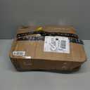 SHareconn 9FT Prelit Christmas Garland Decorations with Multi-Color LED Lights, Battery-Operated Timer, Lighted Garland with Ball Poinsettia for Mantle Table Fireplace Stairs Railing Indoor Decor