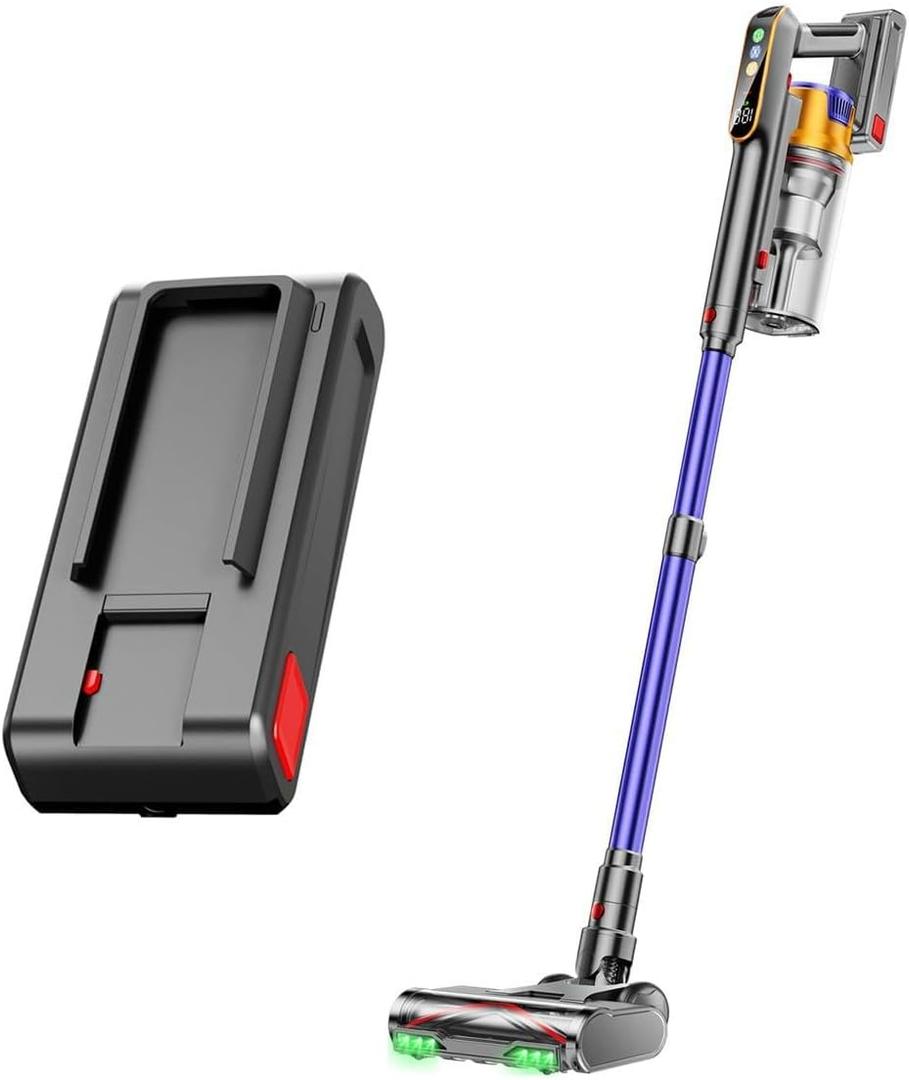 V20 Cordless Vacuum Cleaner & Battery Replacement, Lightweight Stick Vacuum Cleaner for Pet Hair, Carpet, Hardwood