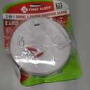 First Alert SMCO210 Sealed 10-Year Battery Combo Smoke and Carbon Monoxide Detector with Slim Profile Design