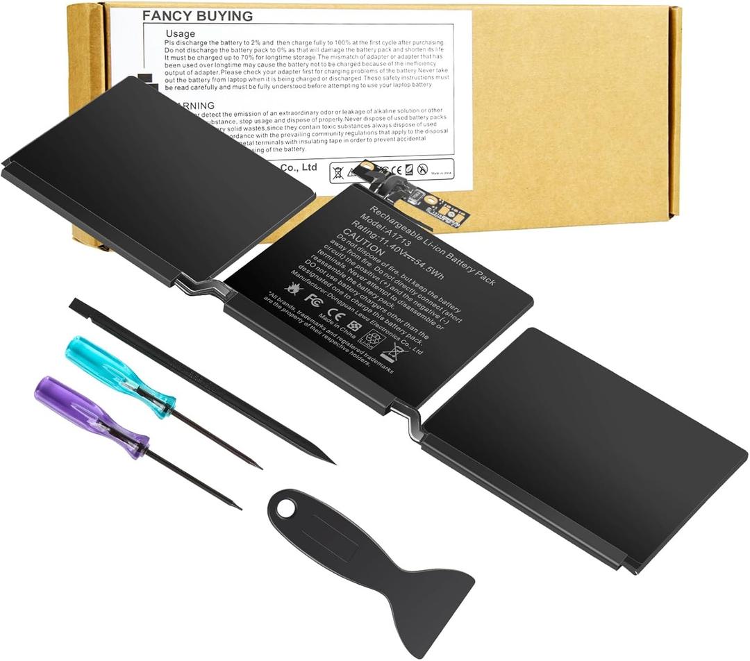 Fancy Buying Battery A1713 A2171 for MacBook Pro 13 Inch A2159 (2019) A2289 (2020) A2338 (2020), A1708 Late 2016 Mid 2017 (EMC 2978 3164), MPXQ2LL/A MLL42LL/A MLUQ2LL/A MPXR2LL/A MPXU2LL/A MPXT2LL/A