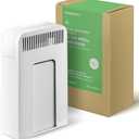 CompoNova Gaia Kitchen Compost Bin Carbon Refill Filters, Activated Charcoal, Replacement Cartridge (White) (Black)