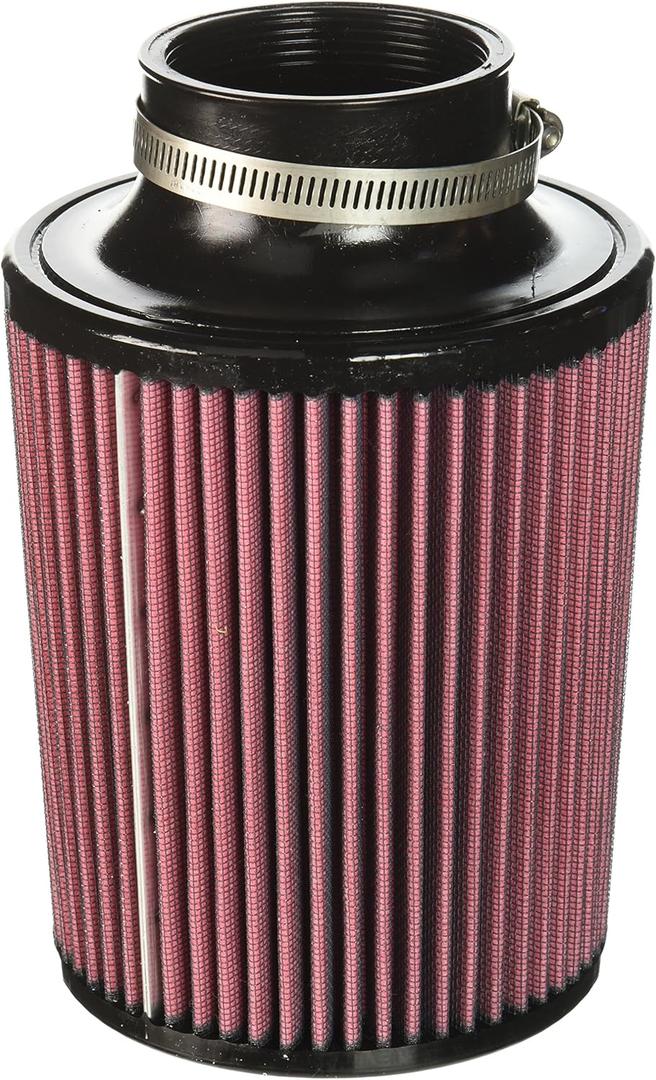 Mishimoto Performance Air Filter, 2.75" Inlet, 7" Filter Length, Red
