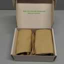 Compression Socks for Women Men 2030mmHg, 2 Pairs Thick Knit Compression Stockings for Travel, Nurses, Daily Wear, Improve Circulation & Leg Support (XX-Large, Light khaki+ Floral)