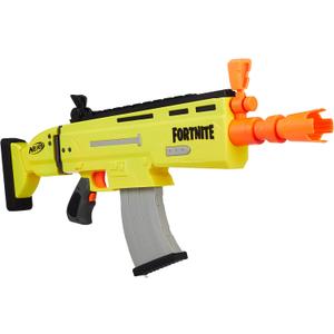 Fortnite AR-L Nerf Elite Dart Blaster - Motorized Toy Blaster, 20 Official Nerf Fortnite Elite Darts, Flip Up Sights - for Youth, Teens, Adults