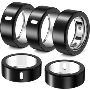 5 Pack Ring Cover Compatible with Oura Ring Gen 4/Oura Ring Gen 3 Horizon/Heritage, Abrasion-Resistant TPU Case for Oura Ring Protector Accessories for Oura Size 9