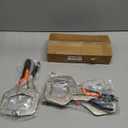 3-Pack 11 Inch Metal Face Clamps for Welding& Woodworking,Adjustable Heavy Duty Locking Pliers C Clamps