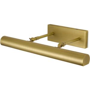 Brass Picture Lights for Wall, 18" Linear Picture Light Hardwired, 3-Light Brush Gold Art Light, Warm White 2700k Dimmable Picture Lamp, 270° Picture Frame Light for Bathroom, Living Room, Hallway, 18"-3 Bulb