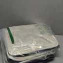 DULLEMELO Storage Baskets, 13 Inch Cube Storage Bins for Shelves Closet Nursery Toy Storage, Foldable Linen Closet Organizers Storage Baskets for Toy Closet Storage?4 Pack - 13" White&Black)