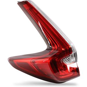 LED Tail Light Compatible With Honda CRV 2017 2018 2019 Outer Left Driver Side Taillight Replace 33550TLAA01
