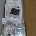 2-Pack Upgraded Undermount Sink Bracket, Undermount Sink Support Kit(Telescopic Length 20"-55"), Stainless Steel Horizontal Sink Bracket, Adjustable Support Pole for Kitchen Small Sink