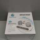 Mattress Vacuum Cleaner - 5-in-1 Cordless Bed Vacuum Cleaner, Powered by Ultrasonic Technology, 16Kpa Strong Suction,Low Noise,Suitable for Dust, Pet Hair, Etc - Grey (Gray)