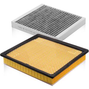 Comb Engine Cabin Air Filter for Chevrolet Impala 2020 2019 2018 2017 2016 2015 2014 (Except 2.4L)
