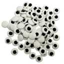 6 x Christmas Candy Eyeballs Eyes Cake Cupcake Toppers Cookie Decorations Sweet Edible Candy For Christmas Cake Cupcakes Decoration (Cute)